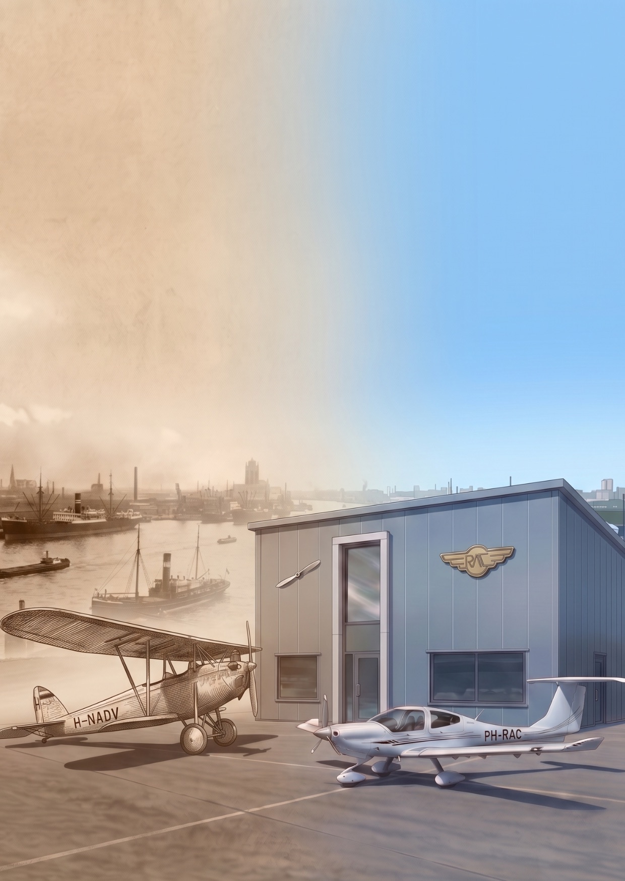 Een eeuw RAC: historische luchtvaart en de moderne club